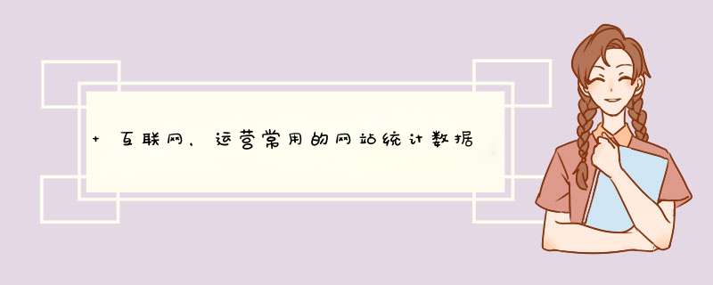 +互联网，运营常用的网站统计数据指标：ip、pv、uv，这些都是什么意思,第1张