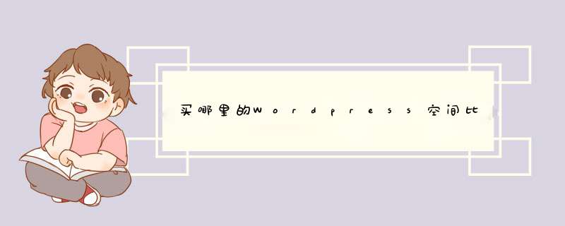 买哪里的Wordpress空间比较好,第1张