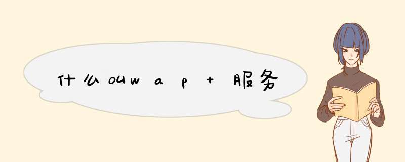 什么叫wap 服务,第1张