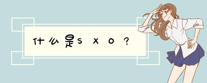 什么是SXO?,第1张