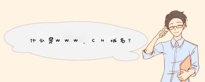 什么是WWW、CN域名？,第1张