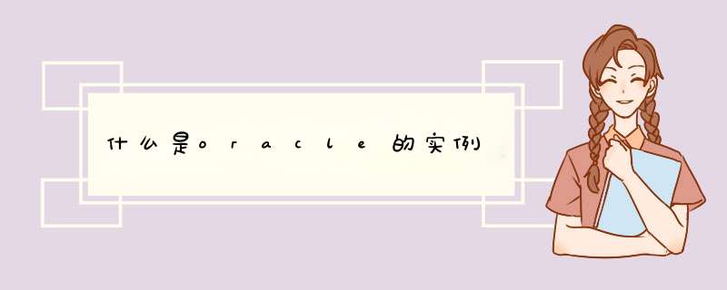 什么是oracle的实例,第1张