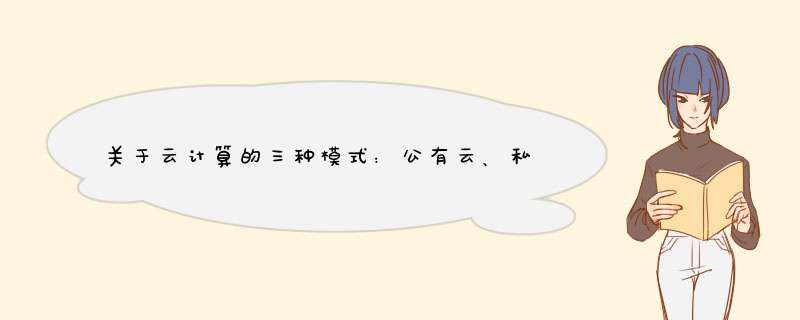 关于云计算的三种模式：公有云、私有云和混合云，你知道多少？,第1张