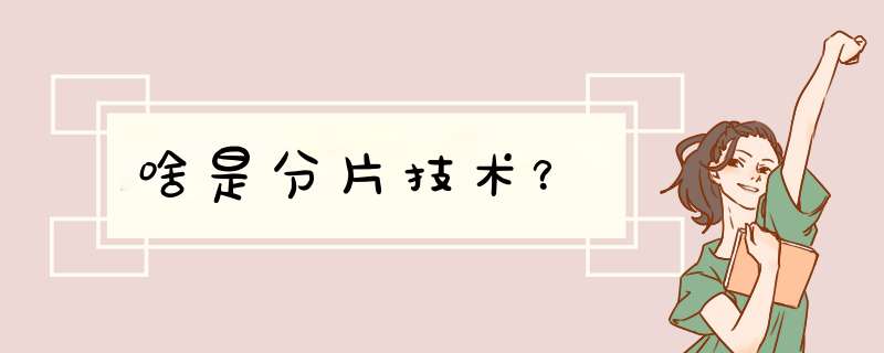 啥是分片技术？,第1张