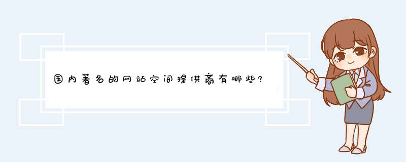 国内著名的网站空间提供商有哪些?,第1张