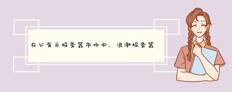 在公有云服务器市场中，浪潮服务器表现怎么样？,第1张