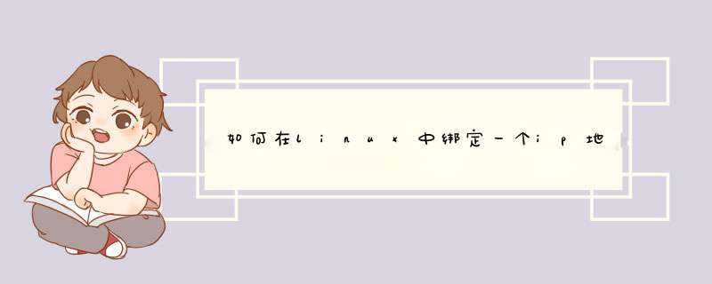 如何在linux中绑定一个ip地址192.168.0.49,mac地址00:00:39:b2:32:91,第1张