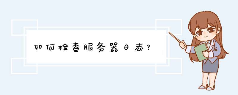 如何检查服务器日志？,第1张