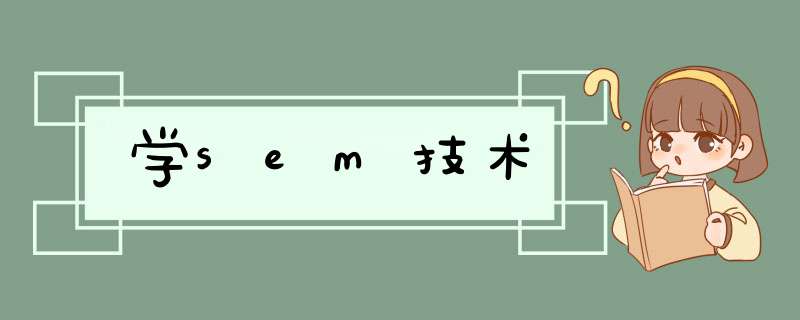 学sem技术,第1张