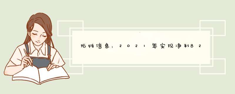 拓维信息：2021年实现净利8252.99万元 同比增长72.59%,第1张