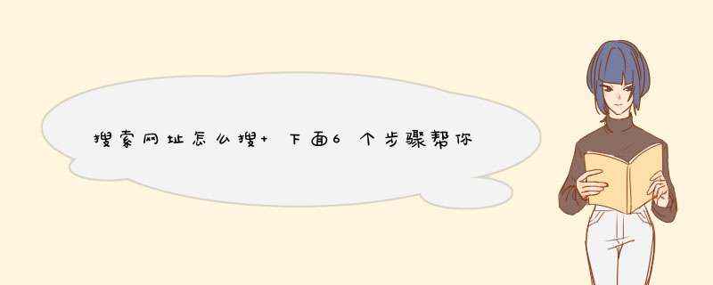 搜索网址怎么搜 下面6个步骤帮你解决,第1张