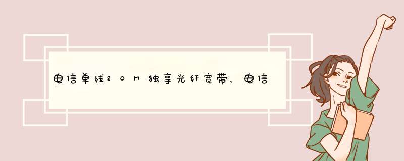 电信单线20M独享光纤宽带，电信联通双线10M独享宽带，两种对比哪个速度更快？更稳定？,第1张