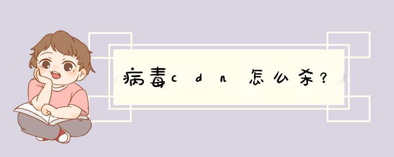 病毒cdn怎么杀？,第1张