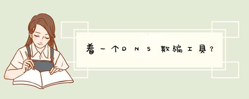 着一个DNS欺骗工具？,第1张