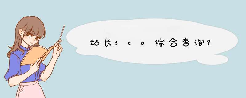 站长seo综合查询？,第1张