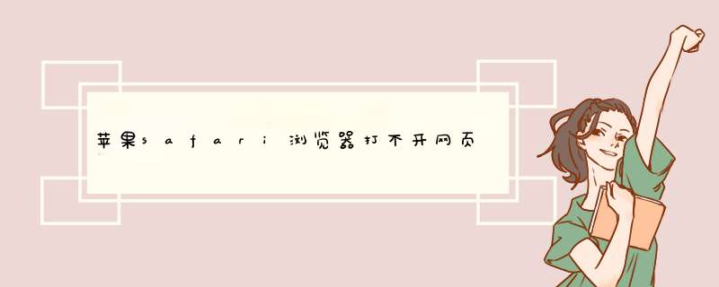 苹果safari浏览器打不开网页,服务器已停止响应，是什么原因呢？,第1张