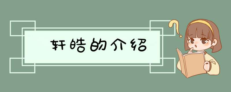 轩皓的介绍,第1张