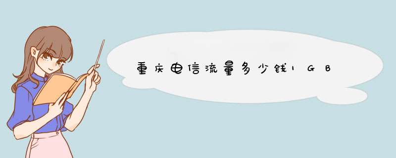 重庆电信流量多少钱1GB,第1张