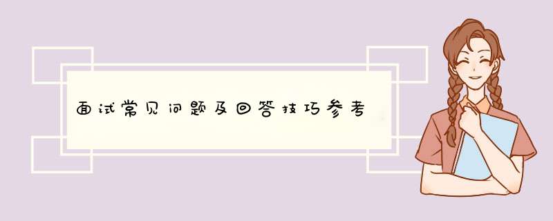 面试常见问题及回答技巧参考,第1张