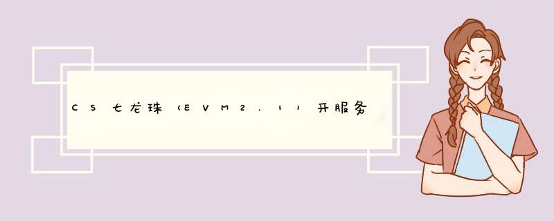 CS七龙珠（EVM2.1）开服务器,第1张