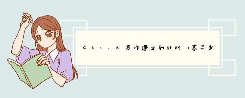 CS1.6怎样建立到外网（高手来）,第1张