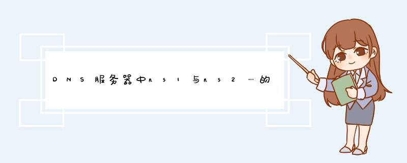 DNS服务器中ns1与ns2…的区别,第1张