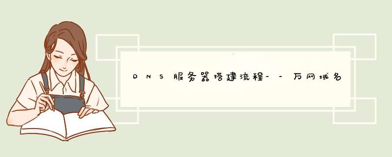 DNS服务器搭建流程--万网域名DNS解析流程,第1张