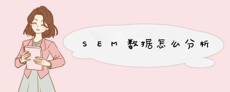 SEM数据怎么分析,第1张