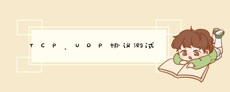 TCP、UDP协议测试,第1张