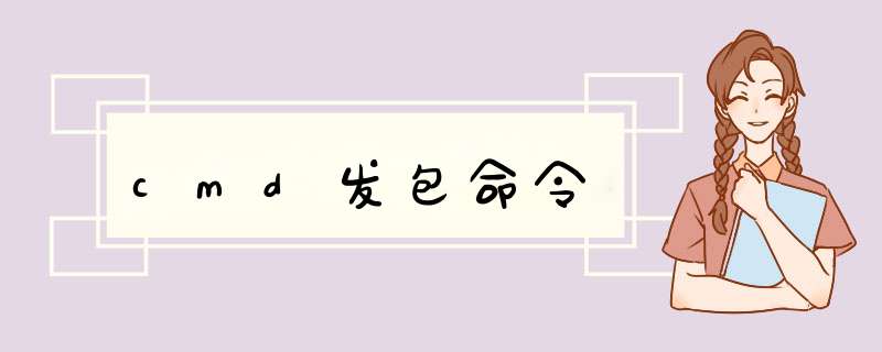 cmd发包命令,第1张