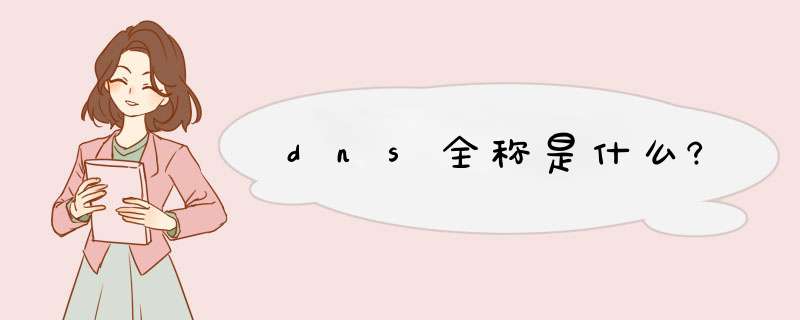 dns全称是什么?,第1张