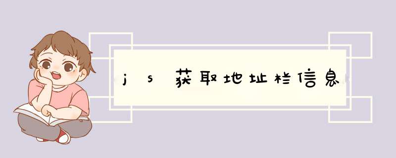 js获取地址栏信息,第1张