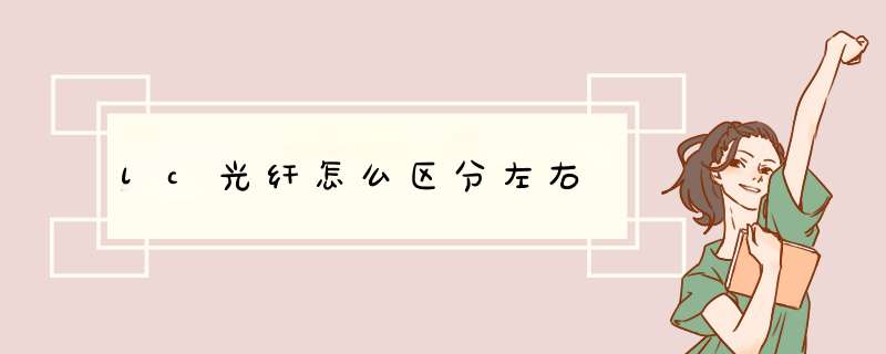 lc光纤怎么区分左右,第1张