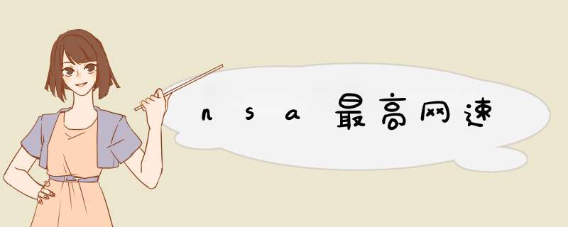 nsa最高网速,第1张