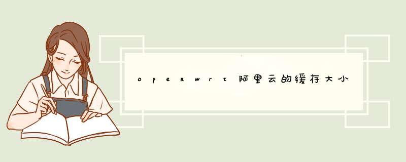 openwrt阿里云的缓存大小,第1张